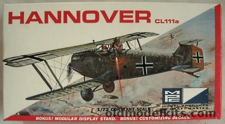 MPC 1/72 Hannover CL-111a (CL111) - (Airfix Molds), 5002-50 plastic model kit